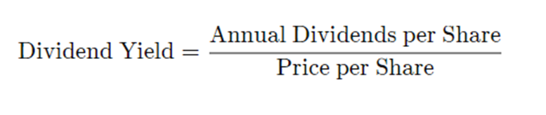 Dividend Yield/Payout Ratio