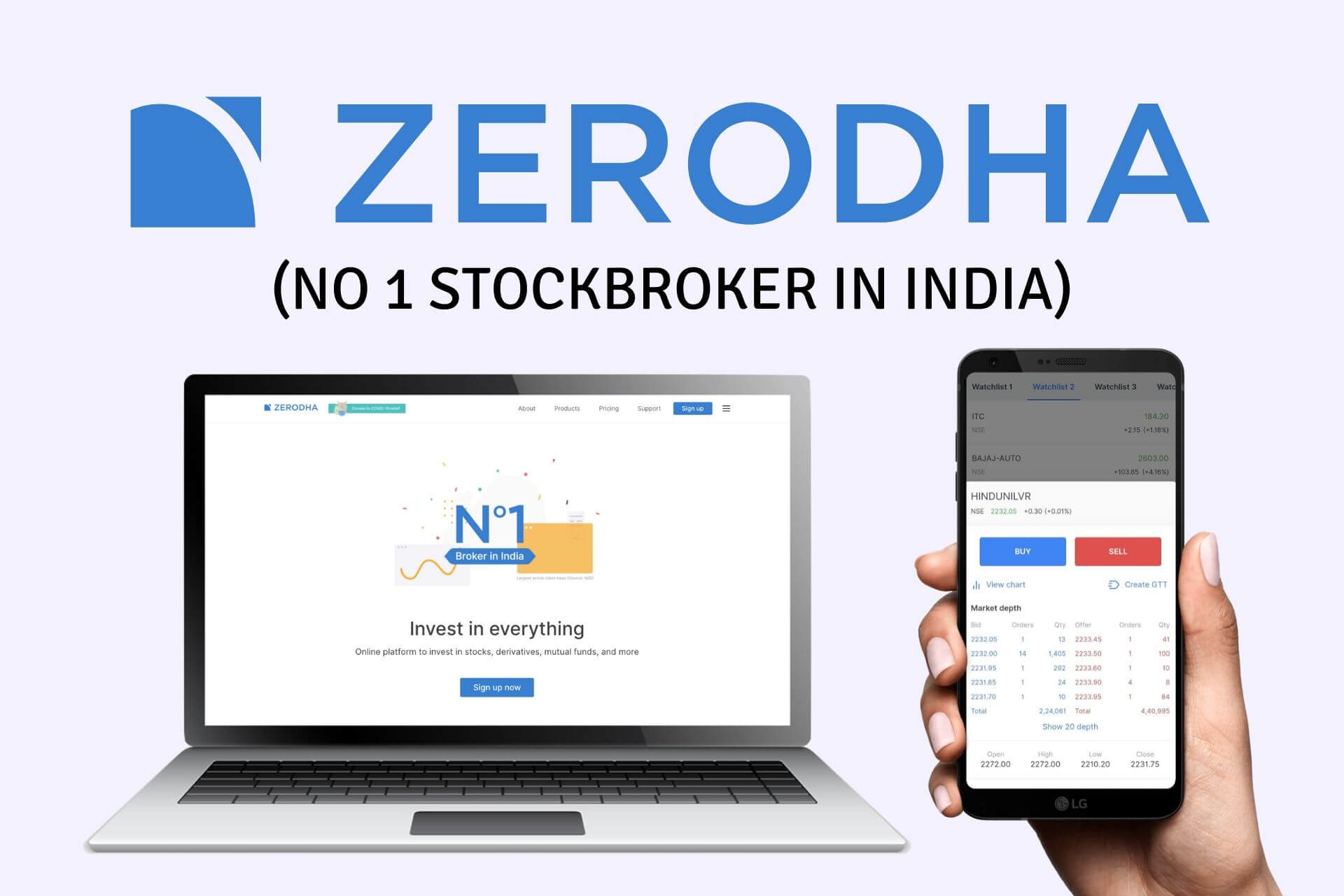 Zerodha, a Leading Stock Broker in India